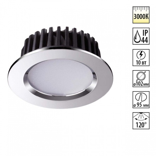 Встраиваемый светильник Novotech Drum 357601 в Нижнем Новгороде фото 4