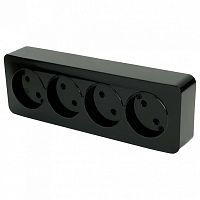 Розетка четверная без заземления Stekker София 49319 в Нижнем Новгороде