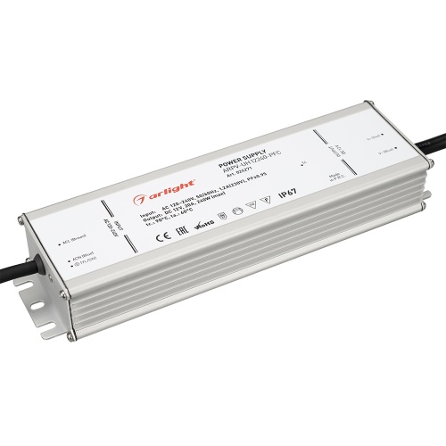 Блок питания ARPV-UH12240-PFC (12V, 20.0A, 240W) (Arlight, IP67 Металл, 7 лет) в Белокурихе фото 3