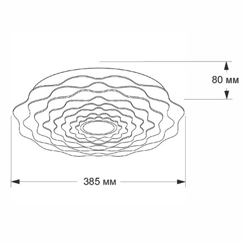 Накладной светильник Escada Polly 610/PL LED в Нижнем Новгороде фото 3