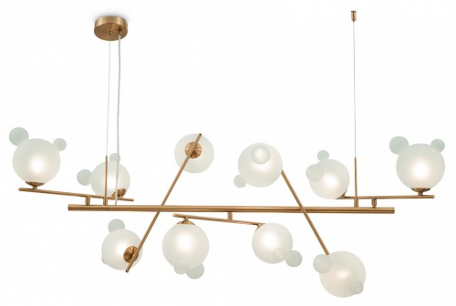 Подвесная люстра Freya Flaty FR5374PL-10BS в Нижнем Новгороде фото 7