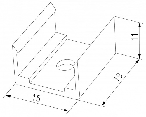 Крепление Elektrostandard  Clip LL-2-ALP026 в Нижнем Новгороде фото 2