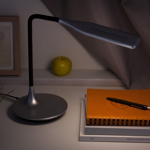 Настольная лампа офисная Eurosvet Urban 80422/1 серебристый в Нижнем Новгороде фото 4