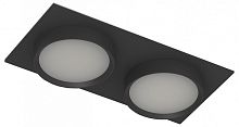 Встраиваемый светильник Denkirs FLAT DK2092-BK в Нижнем Новгороде