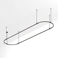 Трек ART-APRIORI-OVAL-ROD-800-4000x1000 (BK) (Arlight, IP20 Металл, 3 года) в Нижнем Новгороде