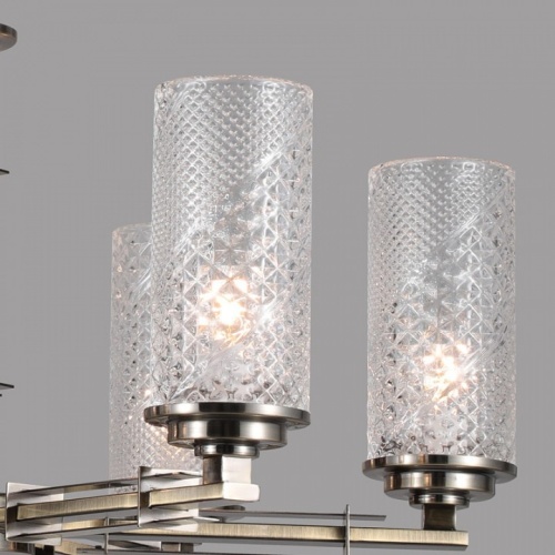 Подвесная люстра ILLUMICO  IL8682-6P-10 BR в Нижнем Новгороде фото 2