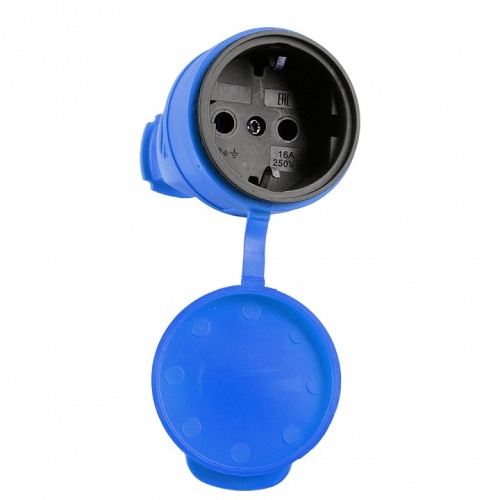 Розетка переносная разборная с заземлением и крышкой Stekker Одри 39196 в Нижнем Новгороде фото 6