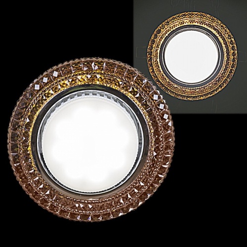 Встраиваемый светильник 53201 53201-9.0-001LF GX53+LED4W TEA в Нижнем Новгороде фото 2