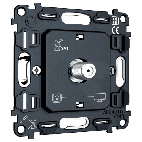 Механизм ТВ-розетки и SAT-розетки Ambrella Volt QUANT VM215 в Нижнем Новгороде фото 6