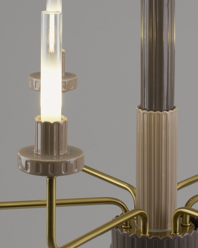 Люстра на штанге Moderli Atelieri V11691-PL в Нижнем Новгороде фото 5