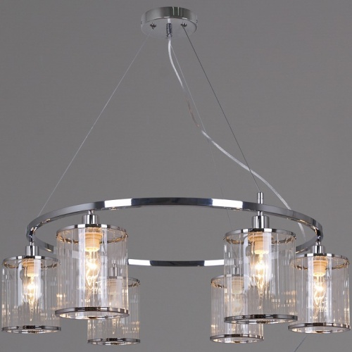 Подвесная люстра ILLUMICO  IL1182-6P-79 CR в Нижнем Новгороде