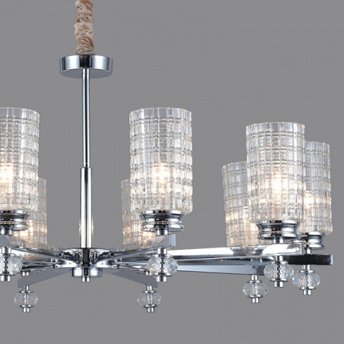 Подвесная люстра ILLUMICO  IL8678-10P-20 CR в Нижнем Новгороде фото 2