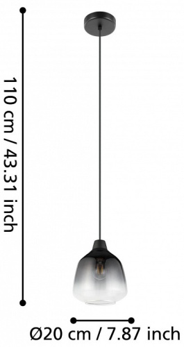 Подвесной светильник Eglo Sedbergh 43821 в Похвистнево фото 3