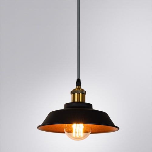 Подвесной светильник Arte Lamp Cappello A7038SP-1BK в Дудинке фото 3