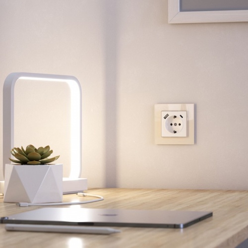 Рамка на 1 пост Werkel Favorit (молочный, стекло) W0011141 в Нижнем Новгороде фото 2