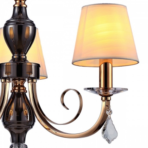 Подвесная люстра ILLUMICO  IL5272-3P-27 BK GD в Нижнем Новгороде фото 4