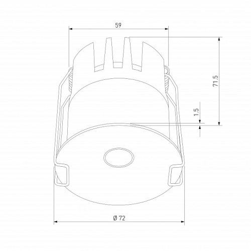 Встраиваемый светильник Elektrostandard Binnie 15275/LED в Нижнем Новгороде фото 2