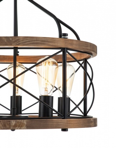 Подвесная люстра Indigo Camino 10017/5P Black в Нижнем Новгороде фото 2