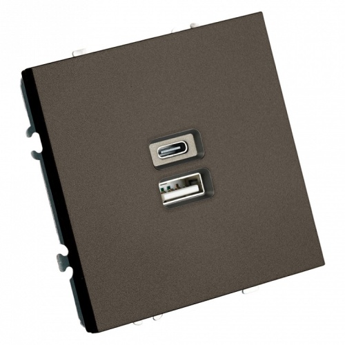 Розетка 2хUSB type A и C без рамки Stekker Эмили 49931 в Нижнем Новгороде фото 7