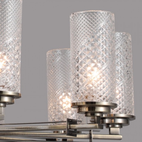 Подвесная люстра ILLUMICO  IL8682-10P-10 BR в Нижнем Новгороде фото 2