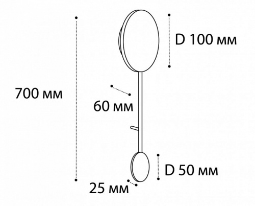 Накладной светильник Italline IT03-1434 IT03-1435 black в Артемовском фото 2