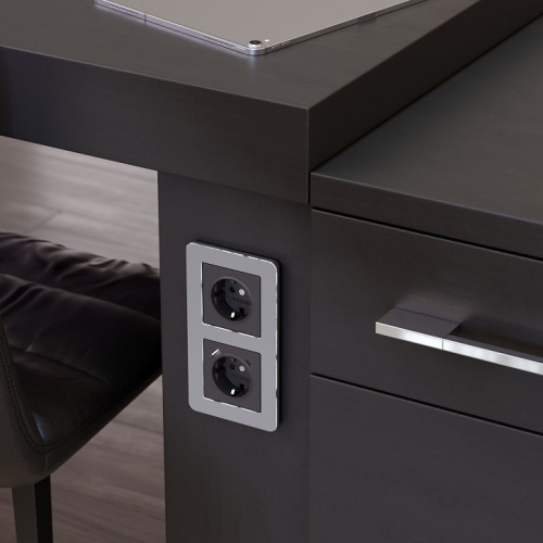 Рамка на 2 поста Werkel Platinum (алюминий) W0022606 в Нижнем Новгороде фото 4