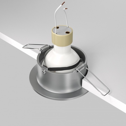 Встраиваемый светильник Maytoni Slim DL027-2-01-S в Белом фото 5