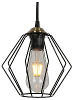 Подвесной светильник Imex INDIGO MD.3099-1-P BK+AB в Нижнем Новгороде