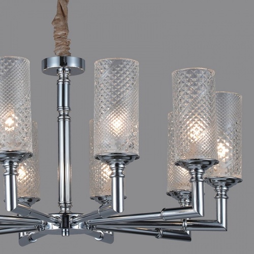 Подвесная люстра ILLUMICO  IL8683-10P-10 CR в Нижнем Новгороде фото 2