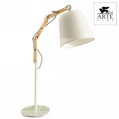 Настольная лампа декоративная Arte Lamp Pinocchio A5700LT-1WH в Старом Осколе фото 2