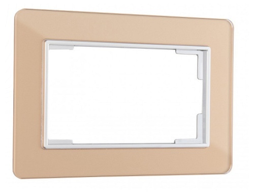 Рамка для двойной розетки Arte Milano am-503.14 503.14-double.shampan в Нижнем Новгороде