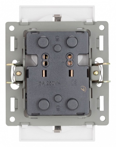 Розетка двойная с заземлением и со шторкой, без рамки Arlight SCT 043764 в Нижнем Новгороде фото 2