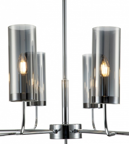 Люстра на штанге Indigo Balletto 13014/8R Chrome в Нижнем Новгороде фото 2