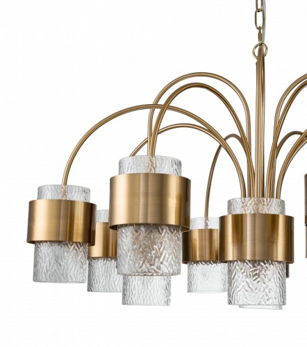 Подвесная люстра Indigo Eleganza 12019/A/12P Brass в Нижнем Новгороде фото 3