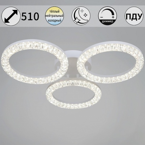 Потолочная люстра 19847-0.3-03B WH в Нижнем Новгороде фото 8