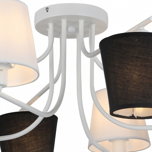 Потолочная люстра ILLUMICO Base IL8135-8COU-79 WH Base в Нижнем Новгороде фото 3