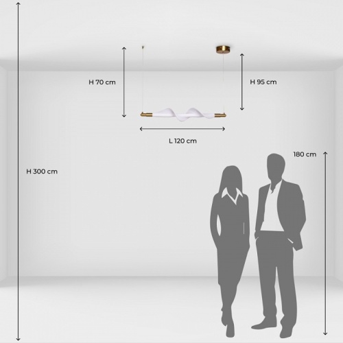 Подвесной светильник De City Мадлен 7 424016801 в Нижнем Новгороде фото 8