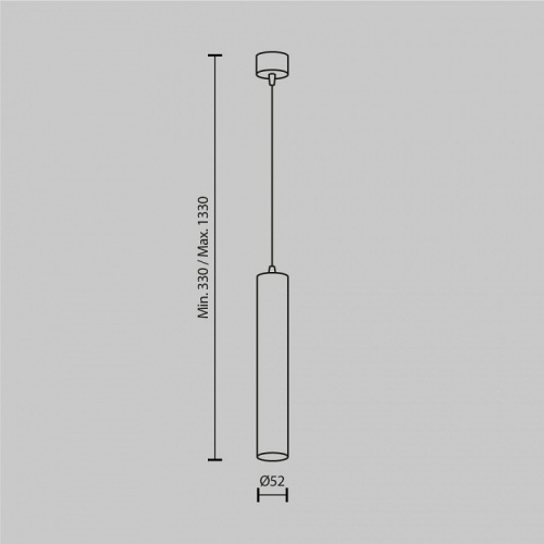 Подвесной светильник Maytoni Focus LED P072PL-L12W4K-BS в Ртищево фото 9