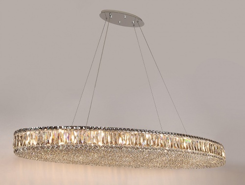 Подвесная люстра Newport 8450 8458+14/S chrome в Нижнем Новгороде фото 2