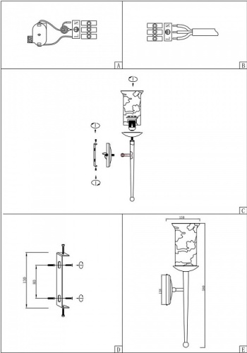 Бра EVOLUCE Ancora SL122.311.01 в Нижнем Новгороде фото 5