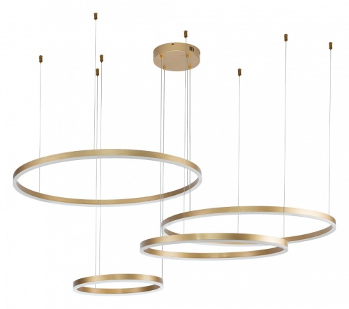 Подвесной светильник Indigo Galass 14001/4P Gold в Нижнем Новгороде фото 2
