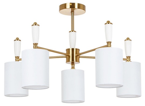 Люстра на штанге Arte Lamp WAVERLEY A4102PL-5PB в Нижнем Новгороде