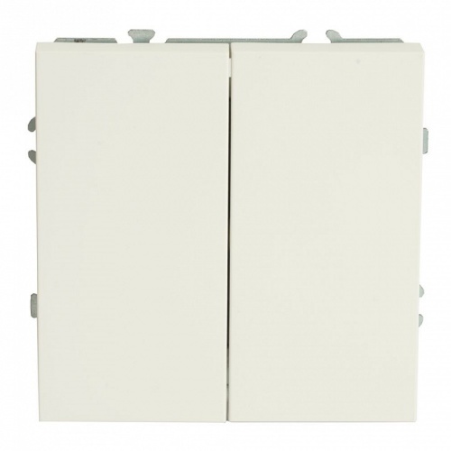 Переключатель перекрестный двухклавишный без рамки Stekker Эмили 50162 в Нижнем Новгороде фото 4