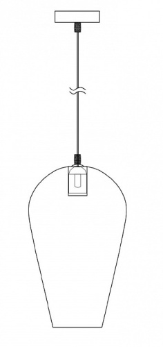 Подвесной светильник Freya Jiffy FR5188PL-01B1 в Сочи фото 2