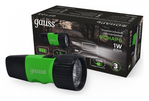 Фонарь ручной Gauss GF100 GF103 в Нижнем Новгороде фото 4