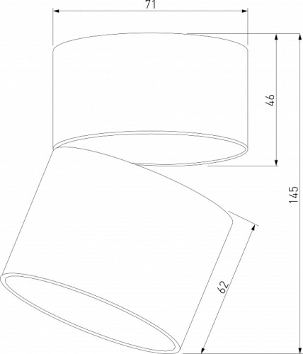 Накладной светильник Elektrostandard Rolly a067488 в Нижнем Новгороде фото 2