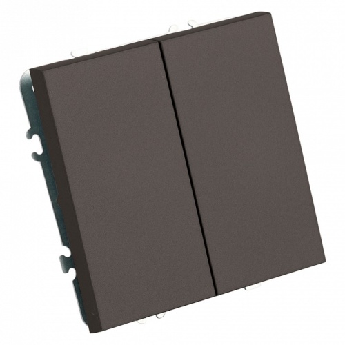 Переключатель перекрестный двухклавишный без рамки Stekker Эмили 50164 в Нижнем Новгороде фото 2