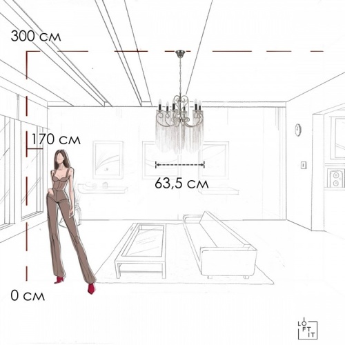 Подвесная люстра Loft it Wonderland 10405/6 в Нижнем Новгороде фото 3