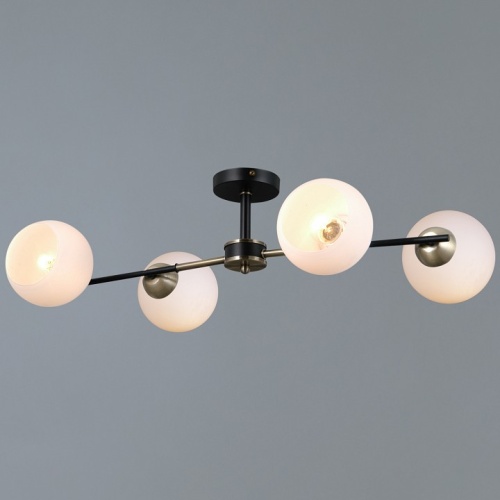 Люстра на штанге ILLUMICO LIBRA IL0469-4CSQ-24 BK AB LIBRA в Нижнем Новгороде