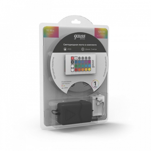 Комплект с лентой светодиодной Gauss Basic BT041 в Нижнем Новгороде фото 9